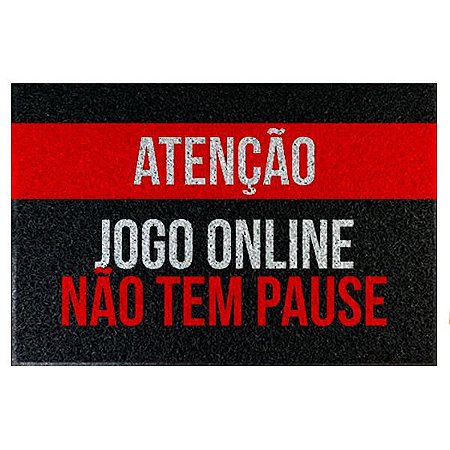 Capacho Jogo Não tem Pause