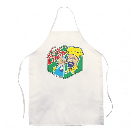 Avental - Let's Cook - Breaking Bad - Colorido