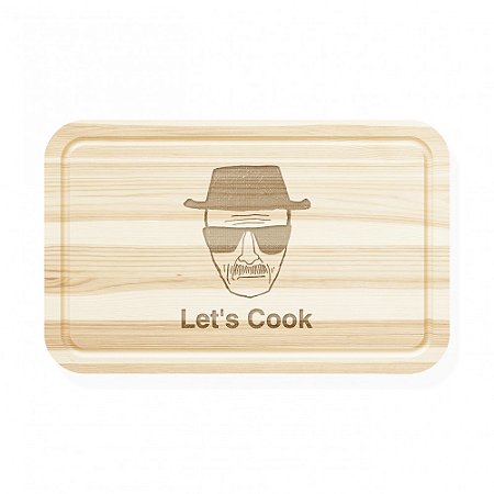 Tábua da Corte Let's Cook - Breaking Bad