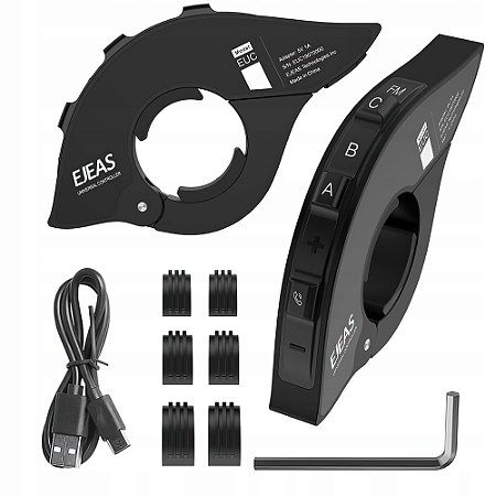 Controle Remoto de Guidão Ejeas EUC para Intercomunicador