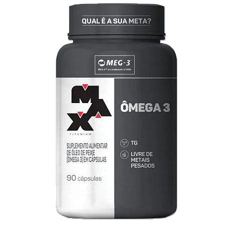 Ômega 3 90caps - Max Titanium