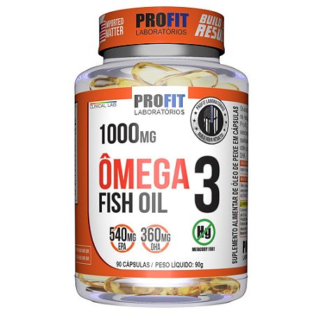 Ômega 3 1000mg 90caps - Profit