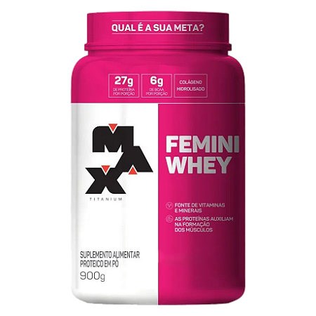 Femini Whey 900g - Max Titanium
