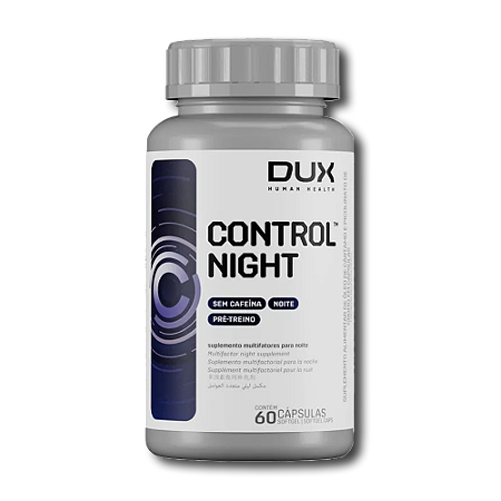 Control Night - 60 Capsulas - Dux Nutrition