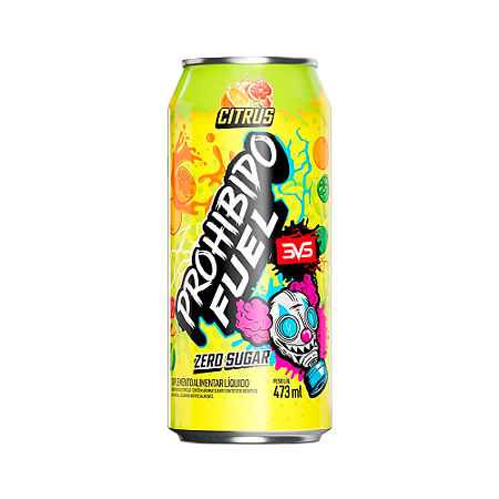 Prohibido Fuel - Pre Treino Drink - 3VS Nutrition - 473ml
