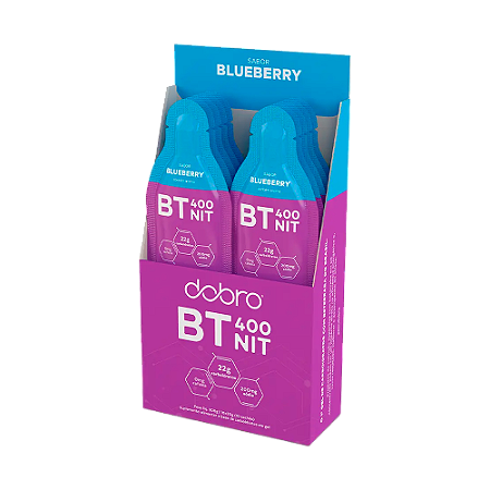 Carboidratos em Gel Dobro Com Nitrato 400mg - Caixa 10 Unidades
