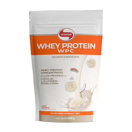 WHEY PROTEIN WPC POUCH 900G - VITAFOR