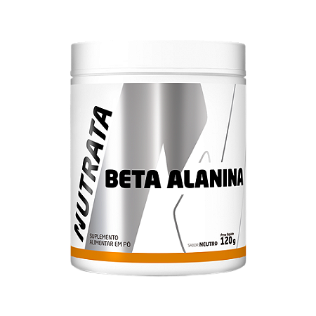 Beta Alanina Sem Sabor - Pote 120g Nutrata