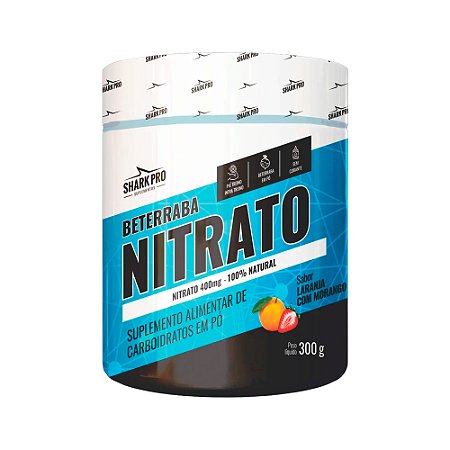 Nitrato De Beterraba 300g Shark Pro - Pré E Intra Treino