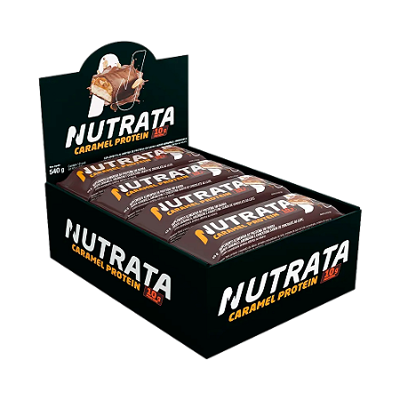 Nutrata Caramel Protein Display (12 unid. 45g), Caramel