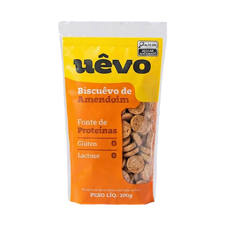 Biscuêvo de Amendoim - 200g