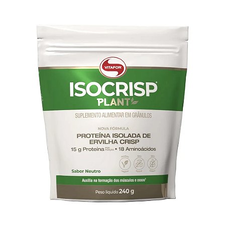 Isocrisp Plant Vegan Protein ISO Crisp Refil 240g Vitafor