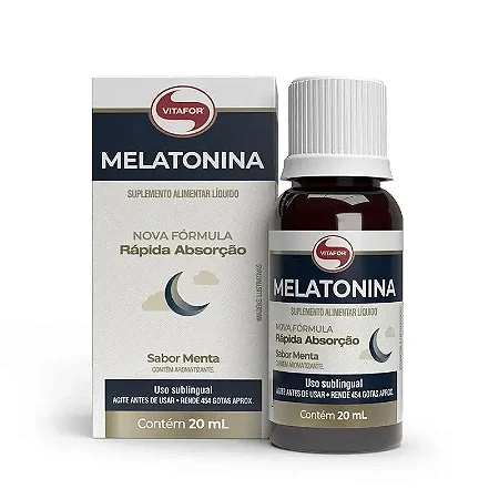 MELATONINA SABOR MENTA - 20ml - VITAFOR