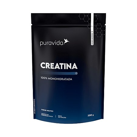 Creatina Monohidratada Pura 300g Puravida