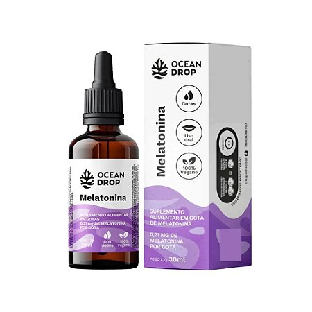 Melatonina 30ml - Ocean Drop