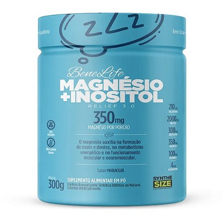 Magnésio Inositol 300g Pote - Synthesize