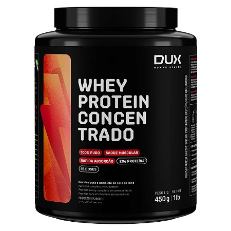 WHEY PROTEIN CONCENTRADO - POTE 450G