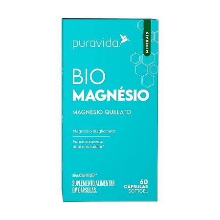 Bio Magnésio 60 Caps