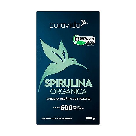 Spirulina Orgânica 600 Caps