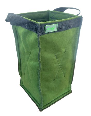 VASO DE FELTRO / 7L  LONGO  / 15(L)x15(P)x32(A)cm