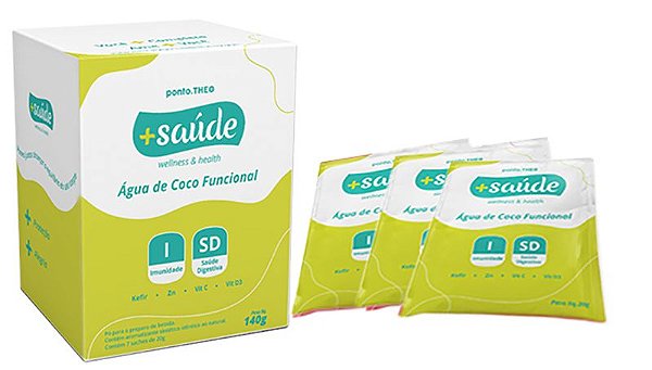 Água de Coco Funcional (ISD - Imunidade + Saúde Digestiva) - +saude