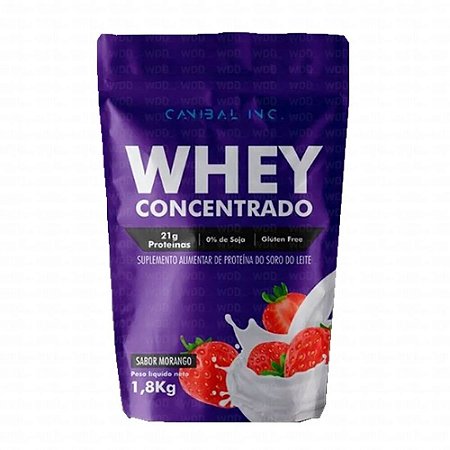 Whey Concentrado 1,8kg - Canibal Inc