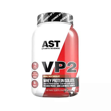 Whey Protein VP2 Isolate 900g 2Lbs - Ast Sports Science