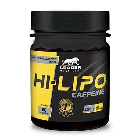 Hi-Lipo Caffeine 60 cápsulas - Leader Nutrition