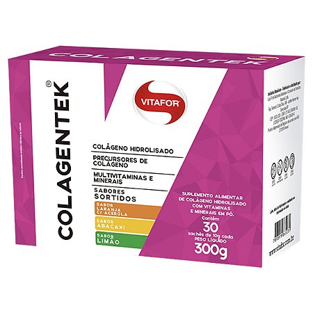 Colagentek 30 sachês (sortidos) - Vitafor