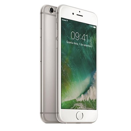 iPhone 6s 16gb Apple 4G LTE Desbloqueado Prateado - Produto de Vitrine Usado com Garantia de 90 dias