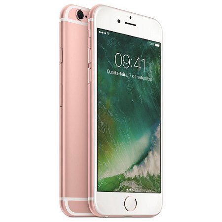 iPhone 6s 64gb Apple 4G LTE Desbloqueado Rosa - Produto de Vitrine Usado com Garantia de 90 dias
