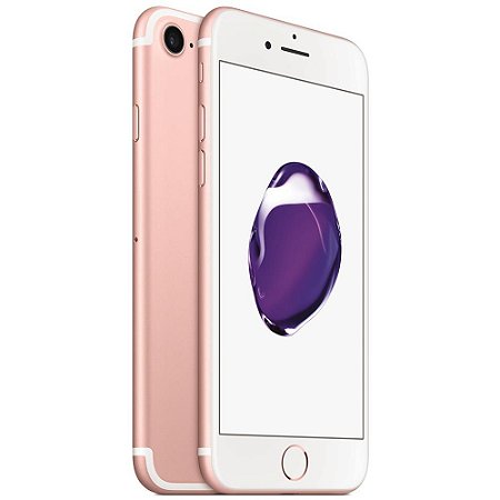iPhone 7 128gb Apple 4G LTE Desbloqueado Rosa - Produto de Vitrine Usado com Garantia de 90 dias