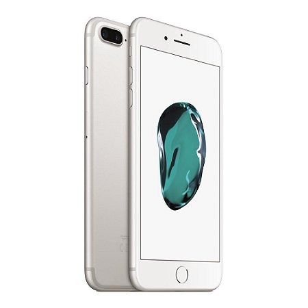 iPhone 7 Plus 32gb Apple 4G LTE Desbloqueado Prateado - Produto de Vitrine Usado com Garantia de 90 dias