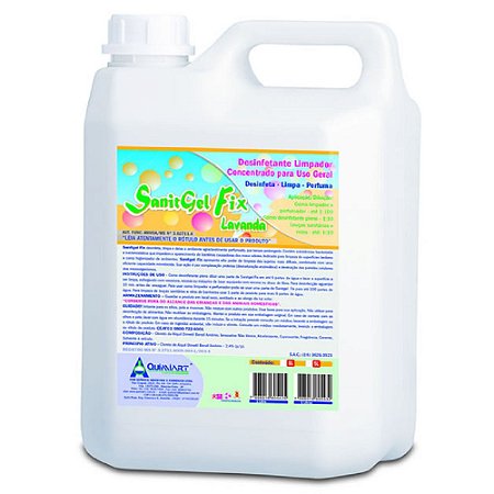 Desinfetante Sanitgel Fix 5lt