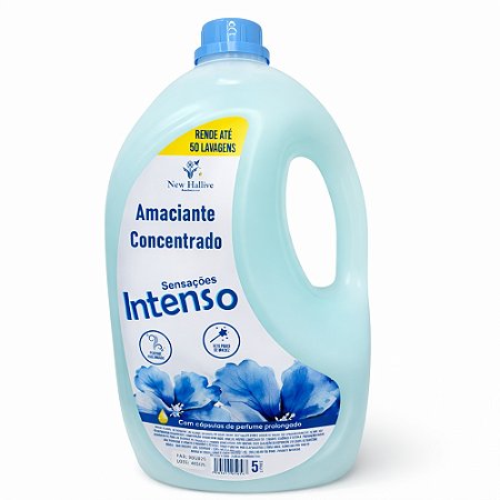 Amaciante Concentrado Premium Essência Encapsulado 5lts New Hallive