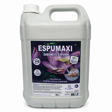 Sabonete Espuma 5LT Premium New Hallive | Alto Rendimento