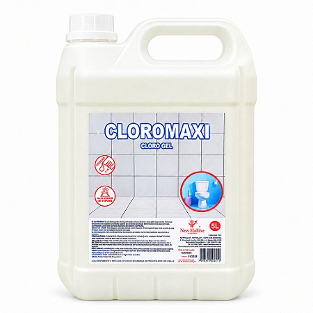 Cloromaxi – Detergente Clorado Gel 5L