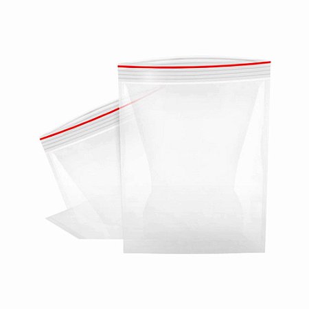 Saco Plástico Zip Lock Talge 100 Unidades