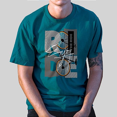 Camiseta Casual 100% Algodão