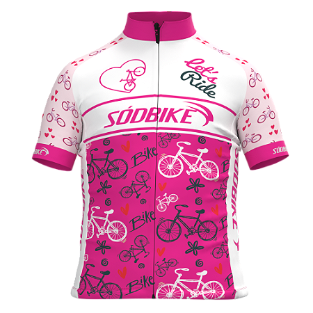 CAMISA CICLISMO INFANTIL SÓDBIKE, PROTEÇÃO SOLAR 20, 100% POLIÉSTER