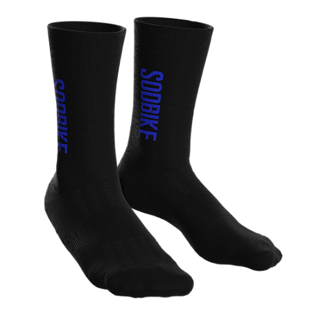 Meia Sódbike - Preta e Royal