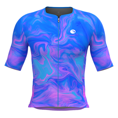 Camisa Ciclismo Elite Premium Select Unissex Sodbilke Celeste