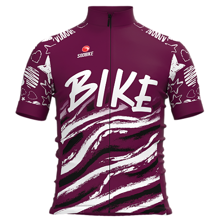 CAMISA CICLISMO INFANTIL SÓDBIKE, PROTEÇÃO SOLAR 20, ZIPER FULL, BIKE