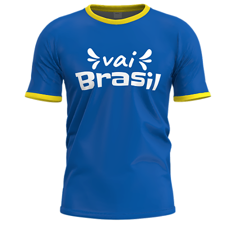 Camiseta Casual Brasil 2026 - Vai Brasil