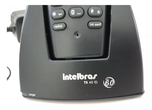 Telefone Intelbras s/Fio TS40C C/ID+RM PT