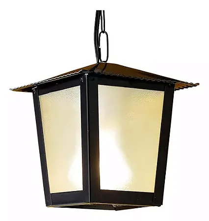 Arandela Teto Ideal Preta 4 lados L2C