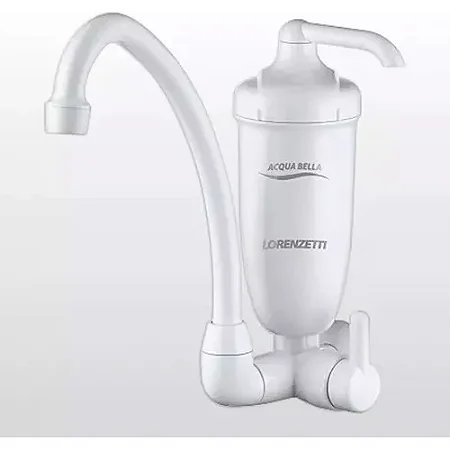 Purificador de Água c/Torneira Parede Acqua Bella Branco Lorenzetti
