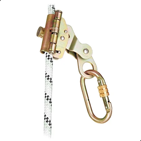 Trava Quedas Para Corda 12mm Com Mosquetão 22kn