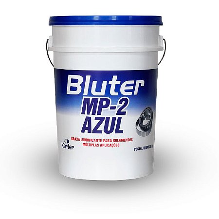 Graxa Azul Rolamento 20Kg Bluter Mp-2 (-10ºc +130º C)