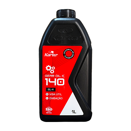 Oleo Sae 140 Api GL4 Câmbio Transmissões K140 1L Karter